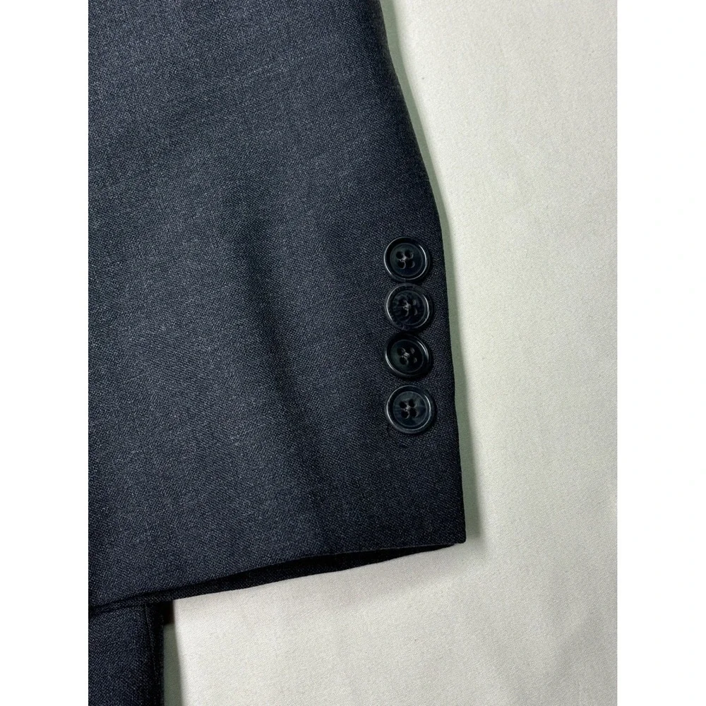 Brooks Brothers 346 Men's NAVY color Wool‎ Blend Suit Blazer Jacket 43R Stretch